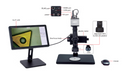 Motorized Focus Staking Microscope (with display) ISM-DL520