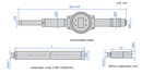 Carbon Fiber Bore Gauges With Interchangeable Points - 3526