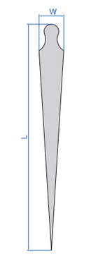 Plastic Taper Gauge - 4627