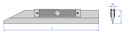 Magnalium Straight Edges - 4718