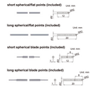 Digital Caliper With Interchangeable Points - 1124