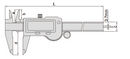 Waterproof Digital Caliper-1195
