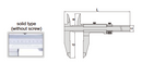 Vernier Caliper (solid Type) - 1210