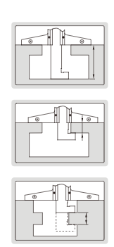 Vernier Hook Depth Gages - 1248