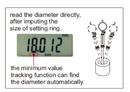 Waterproof Digital Indicator For Bore Gages - 2137