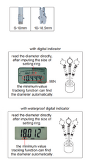 Precision Bore Gages For Small Holes (With Dial Indicator) - 2853/2153