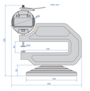 Digital Thickness Gauge (with base) - 2674