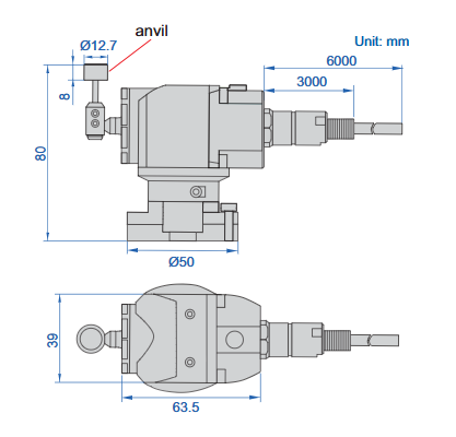 Zero Setter With Cable (5 side) - 9412
