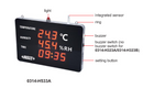 Large Screen Temperature & Humidity Meter - 0314