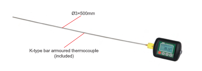 Digital Thermometer (High Temperature Type) - 0324