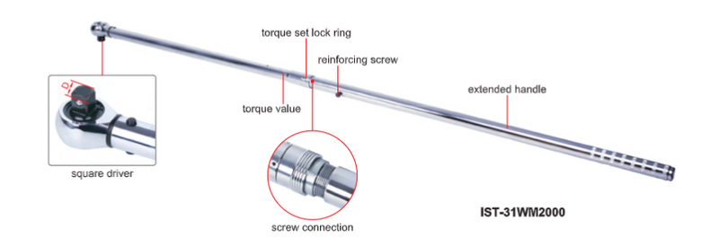 Extended Handle Torque Wrench - IST-31
