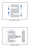 S-Type Tensile/Compression Sensors - 8650
