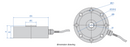 Spoke Type Force Sensors - 8652