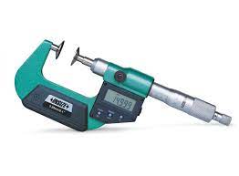 Digital Non-Rotating Spindle Disk Micrometer - 3594