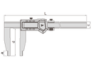 Digital Vernier Caliper (Long Range) - 1106