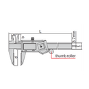 Digital Calipers With Carbide Tipped Jaws - 1110
