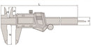 Digital Vernier Caliper (IP67 , Coolant Proof) - 1118