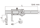Digital Inside Groove Caliper - 1120