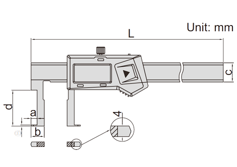 Digital Inside Groove Caliper - 1120