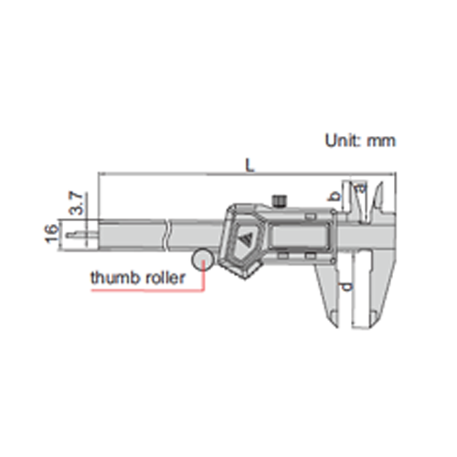 Digital Vernier Caliper (Left Hand) - 1130