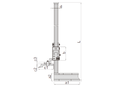Digital Height Gauge (Economic Model)   1150