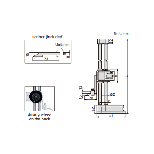 Digital Height Gauge (Double Column) -1151
