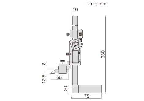 Digital Height Gauge (Small Range)- 1154