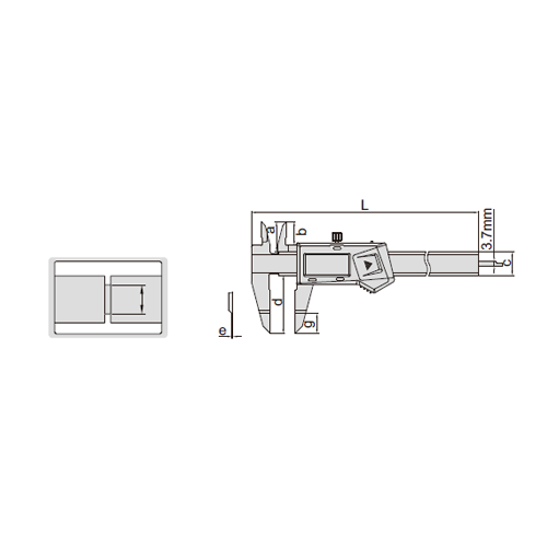 Digital Blade Caliper - 1188