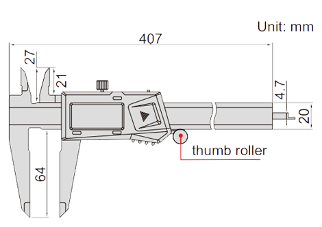 Plain Vernier Caliper - 1205