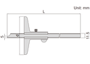 Vernier Depth Gauges (Standard Type) - 1240