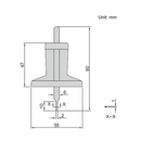 Vernier Depth Gauge (Small Range) - 1244