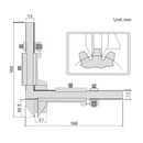 Gear tooth vernier caliper - 1281