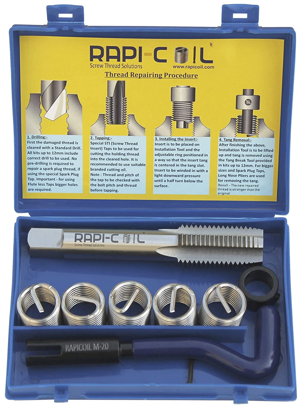Thread Reparing Tools Thread Repairing Kit M20 x 2.5