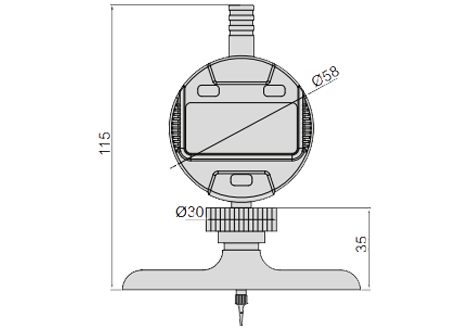 Digital Depth Gauge  - 2141