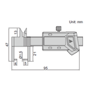 Digital 3-Purpose  Snap Gauge - 2164
