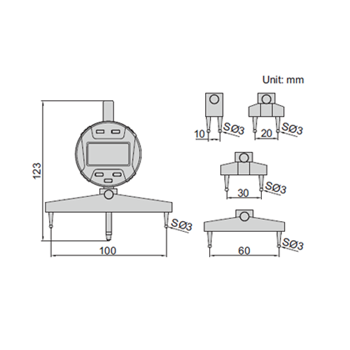 Digital Radius Gauge -  2183