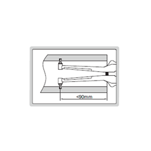 Internal dial caliper gauge with interchangeable points - 2223