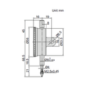 Shockproof Dial Indicator 10MM - 2314