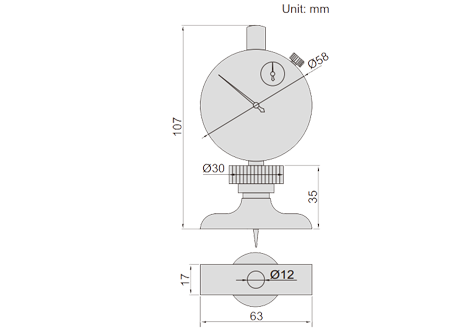 Dial Depth Gauge - 2341