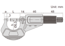 Digital Outside Micrometer (Basic Type) - 3109