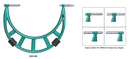 Outside Micrometer With Extension Anvil Collar (Long Range) - 3205