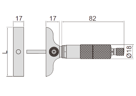 Depth Micrometer - 3241 (Higher Stability)