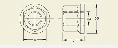 Flanged Nut : TFN