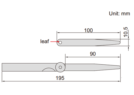 Feeler Gauge , length 100mm  - 4602