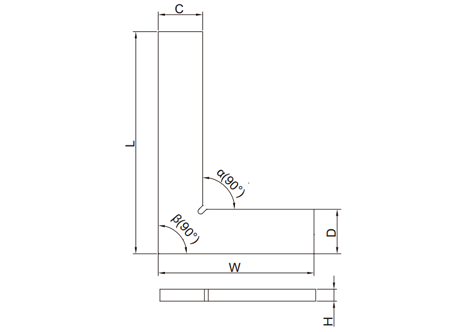 Machinist Square (Economic Type)  - 4796