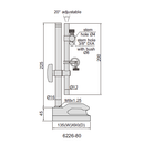 Dial Indicator Stand - 6226