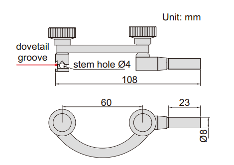 DIAL TEST INDICATOR CENTERING HOLDER - 6291