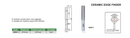 Ceramic Edge Finder - 6568-1