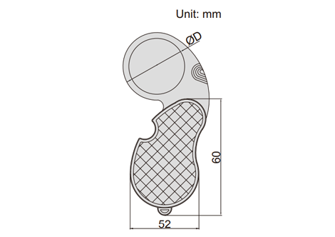Folding Magnifier With Illumination  -  7514