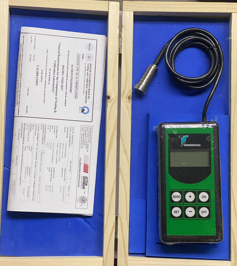 Digital Coating Thickness Gauge 2000 Microns - Ferrous